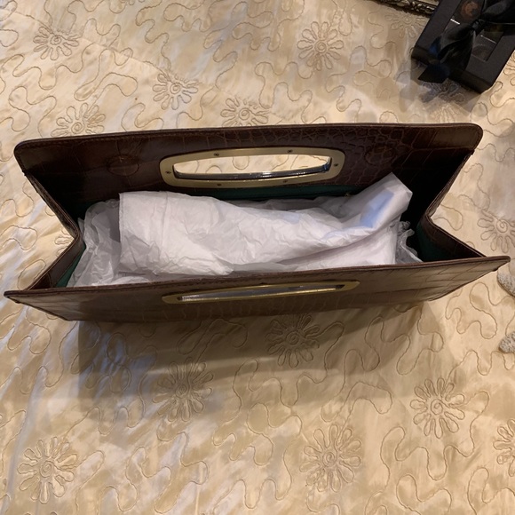 Donald J Pliner brown leather bag - Picture 3 of 7